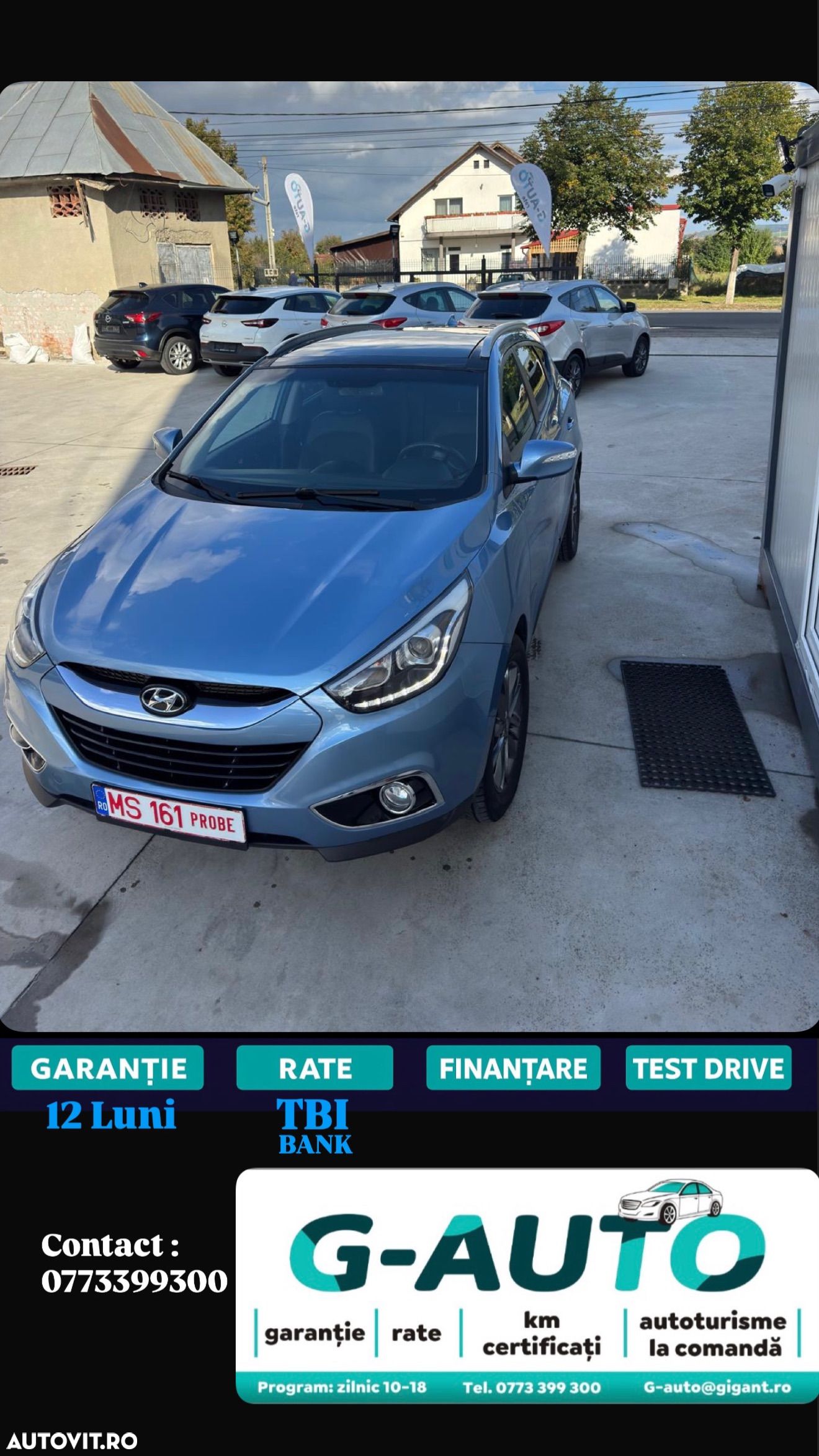 Hyundai ix35 1.7 CRDI 2WD blue Finale Silver - 1