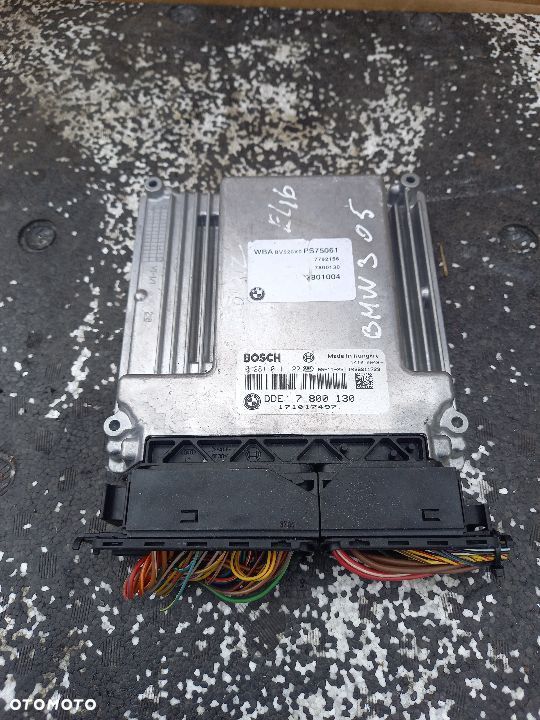 Komputer sterownik silnika BMW 7800130 0281011122