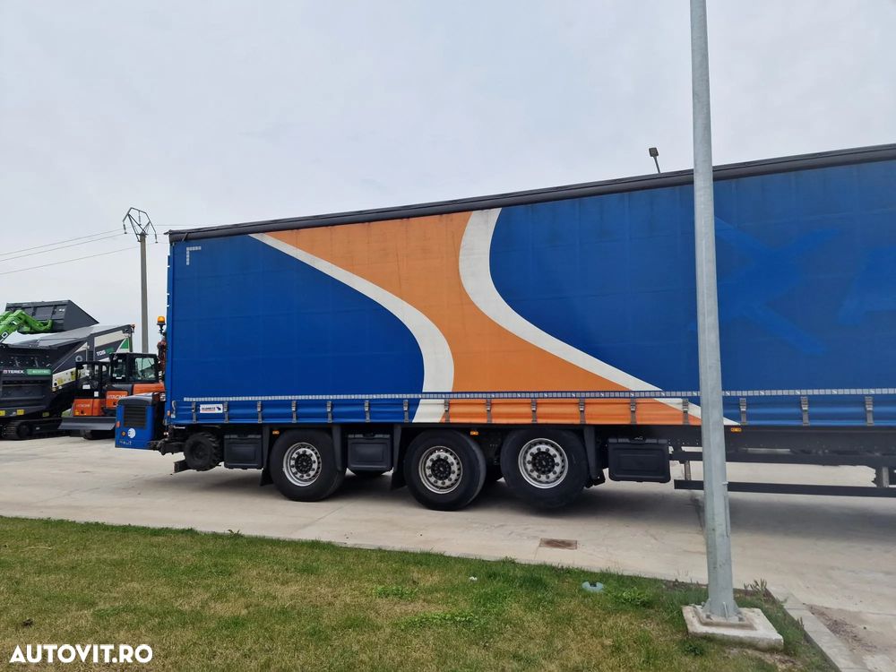 Schmitz Cargobull SCB S3T+STIVUITOR detasabil HIAB 2,5tone, 2018, AXA VIRATOARE, 13,6m lungime, usi spate, deschideri laterale, Anv 80% bune, rulata doar in Germania, posibilitate leasing 4 ani, SUPER PRET semiremorca+stivuitor-20.900 EUR+Tva - 18