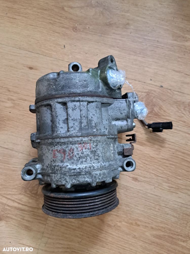 Compresor clima ac aer conditionat climatronic original BMW E81 E87+LCI E90+LCI E91+LCI E91+LCI E93+LCI E84 - 4