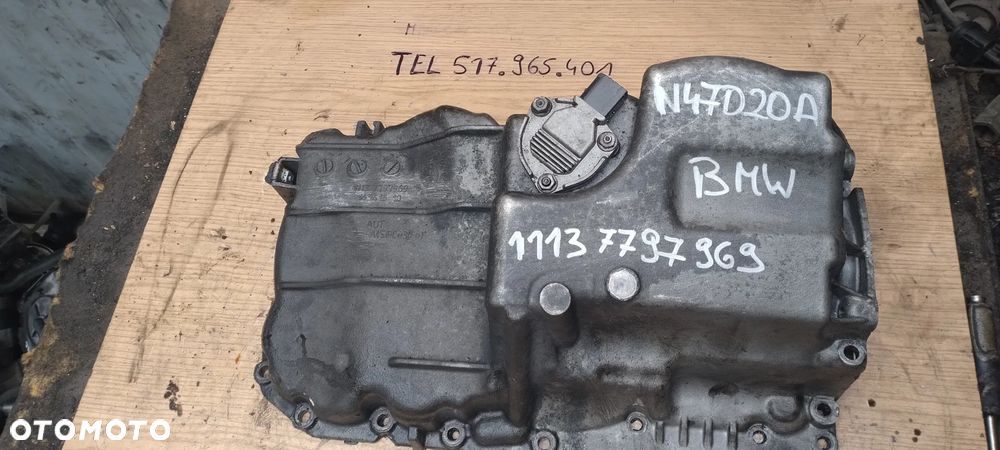 BMW 2,0d N47D20A C miska olejowa czujnik 1113  7797969 - 4