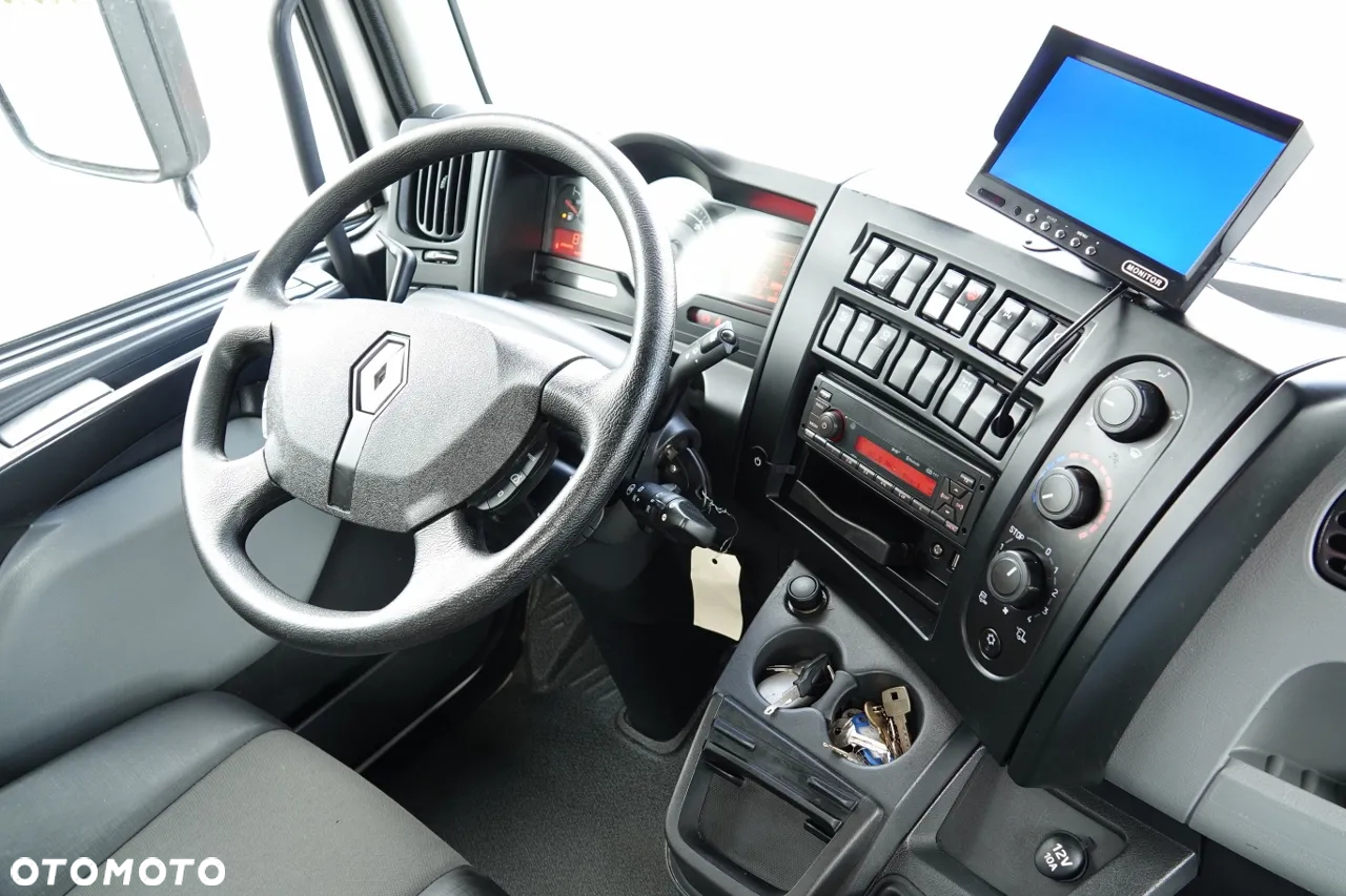 Renault D 210/  4X2 / SKRZYNIOWY 5 M + HDS PALFINGER PK 8.501 SLD A / UDŹWIG 5 580G / STEROWANIE RADIOWE / ROTATOR / SPROWADZONY - 30