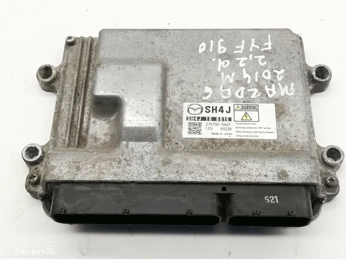 Centralina do motor Mazda 6 2.2 D 2012-2022 - 1