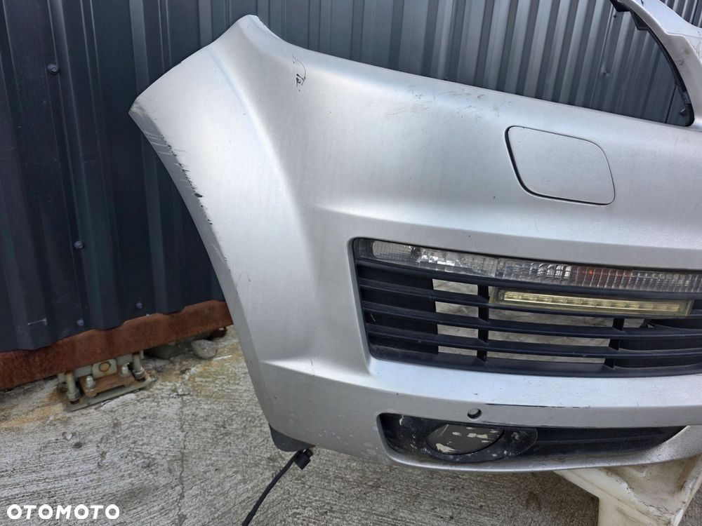 ZDERZAK PRZÓD AUDI Q7 4L S LINE SPRYSKI PDC KOMPLETNY ORYGINAŁ ! - 5