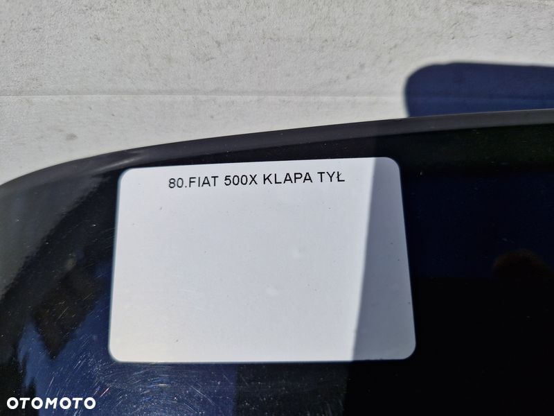 FIAT 500X KLAPA TYŁ TYLNA BAGAŻNIKA 601 - 4