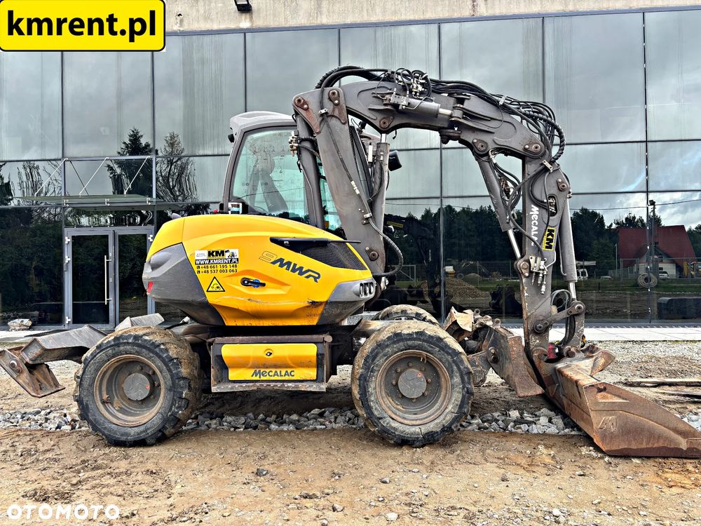 Mecalac 9 MWR KOPARKA KOŁOWA 2018R. MTH: 4086 | MECALAC 11 KOMATSU PW 98 TEREREX TW 95 110 WACKER NEUSON 100 YANMAR - 5
