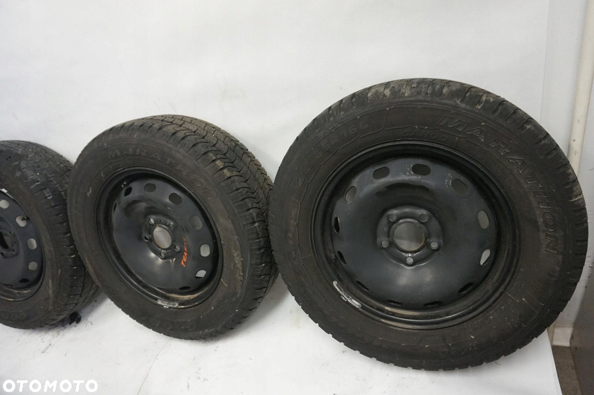 4X FELGI STALOWE RENAULT TRAFIC III 6Jx16h2 et50 - 5