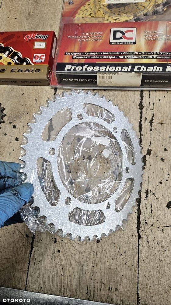 Zestaw napędowy Dyna Chain łańcuch DC525MSX2-G zębatki 16/46 Yamaha FZ8 S - 3