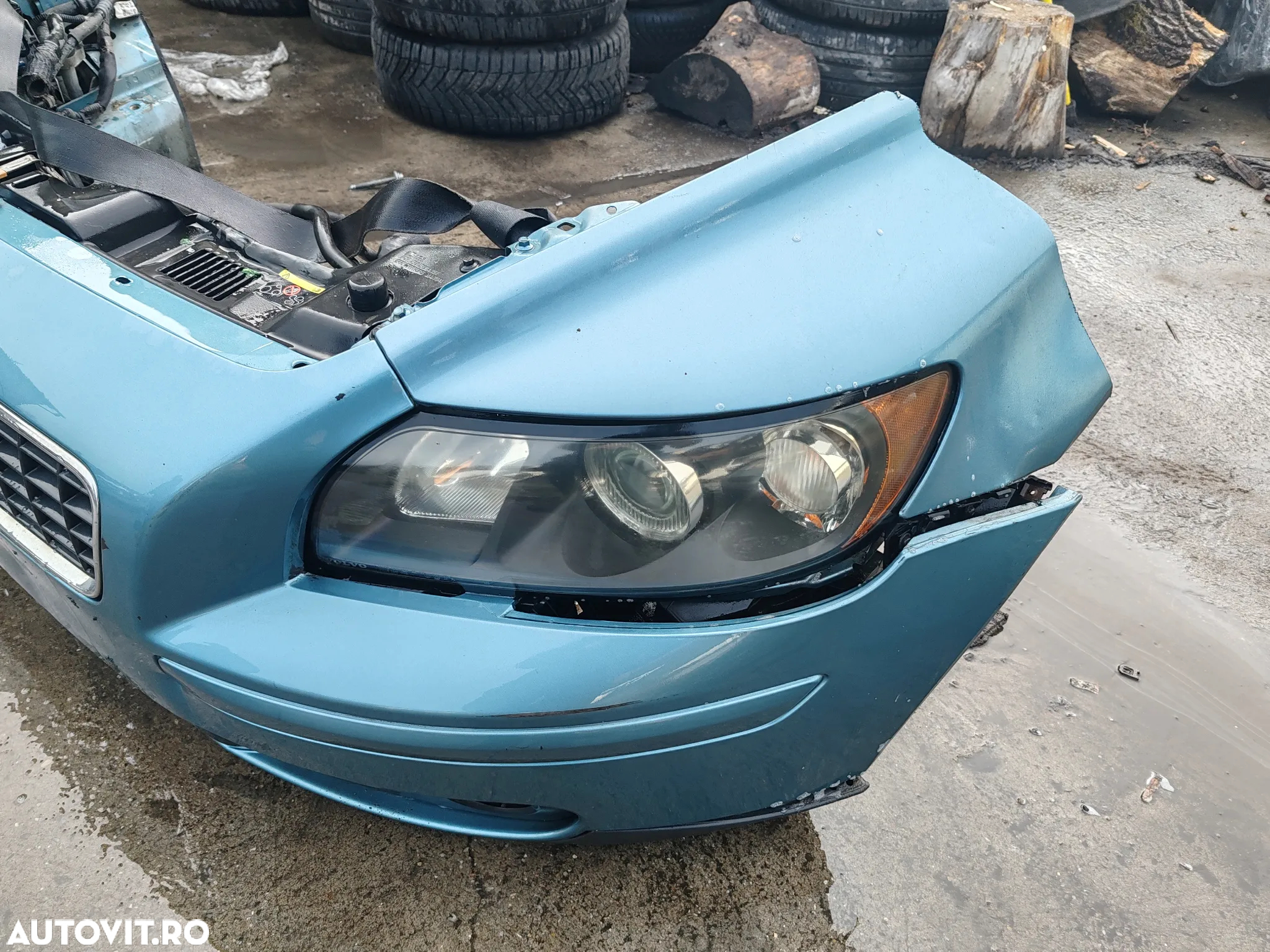 FATA COMPLETA VOLVO S40 V50 2004-2008 BARA FATA + FARURI + RADIATOARE - 2