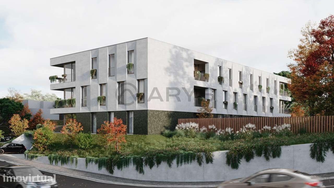 Apartamento T2 em Condomínio Fechado de Luxo com Piscina - Grande imagem: 4/5