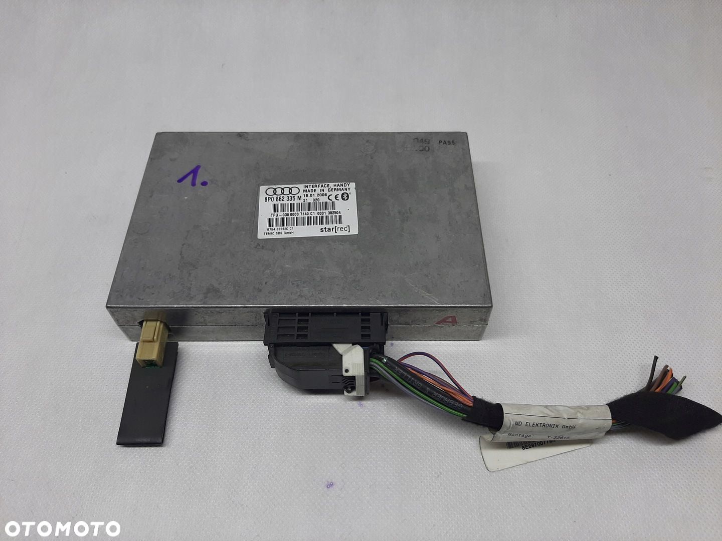 Audi A3 A4 B7 Sterownik Moduł Bluetooth 8P0862335M - 1