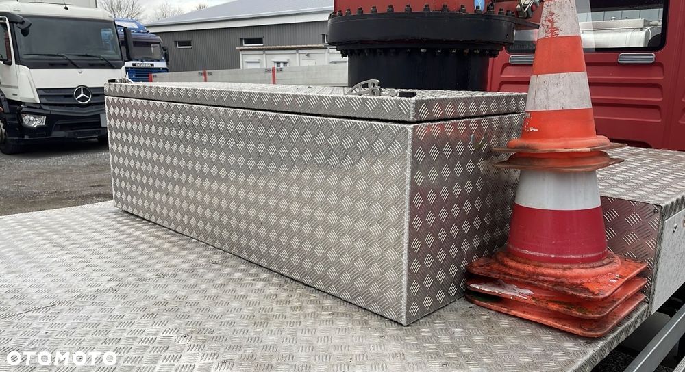 MAN Podnośnik Koszowy Zwyżka GSR Hydrauliczny ! 228TJ 22 Metry 17 w Bok Kosz 280 Kg jak Ruthmann Wumag Multitel - 8