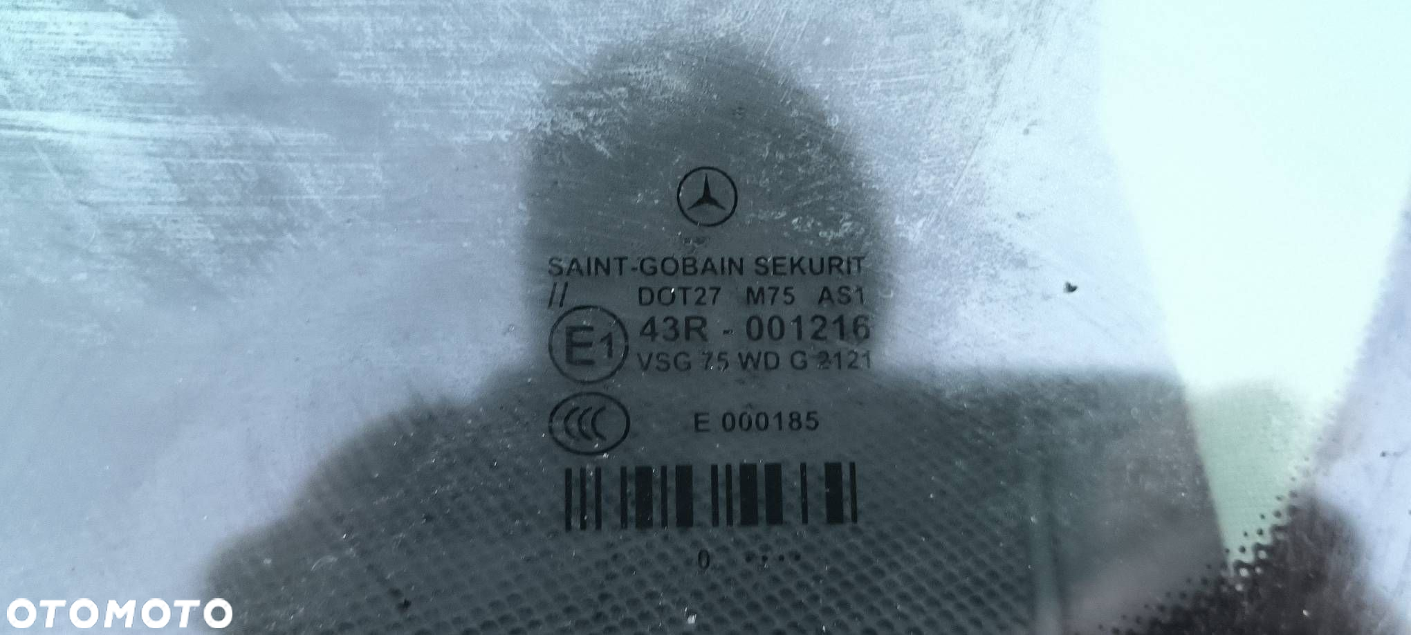 SZYBA PRZÓD MERCDES-BENZ W212 E350 SENSOR - 2