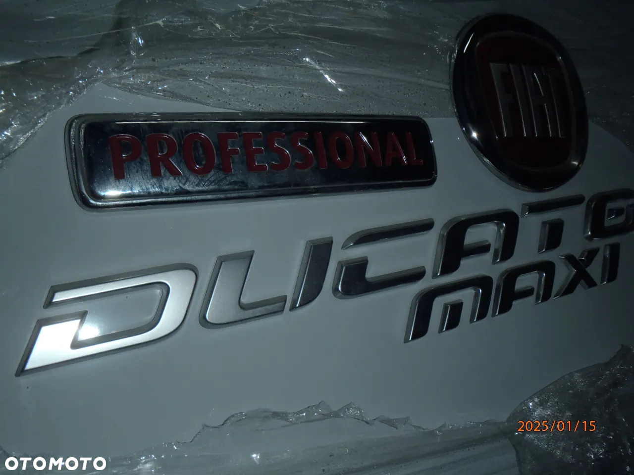 LOGO EMBLEMAT ZNACZEK NAPIS ducato maxi professional FIAT ducato fiorino scudo doblo TALENTO oryginał nowe - 40