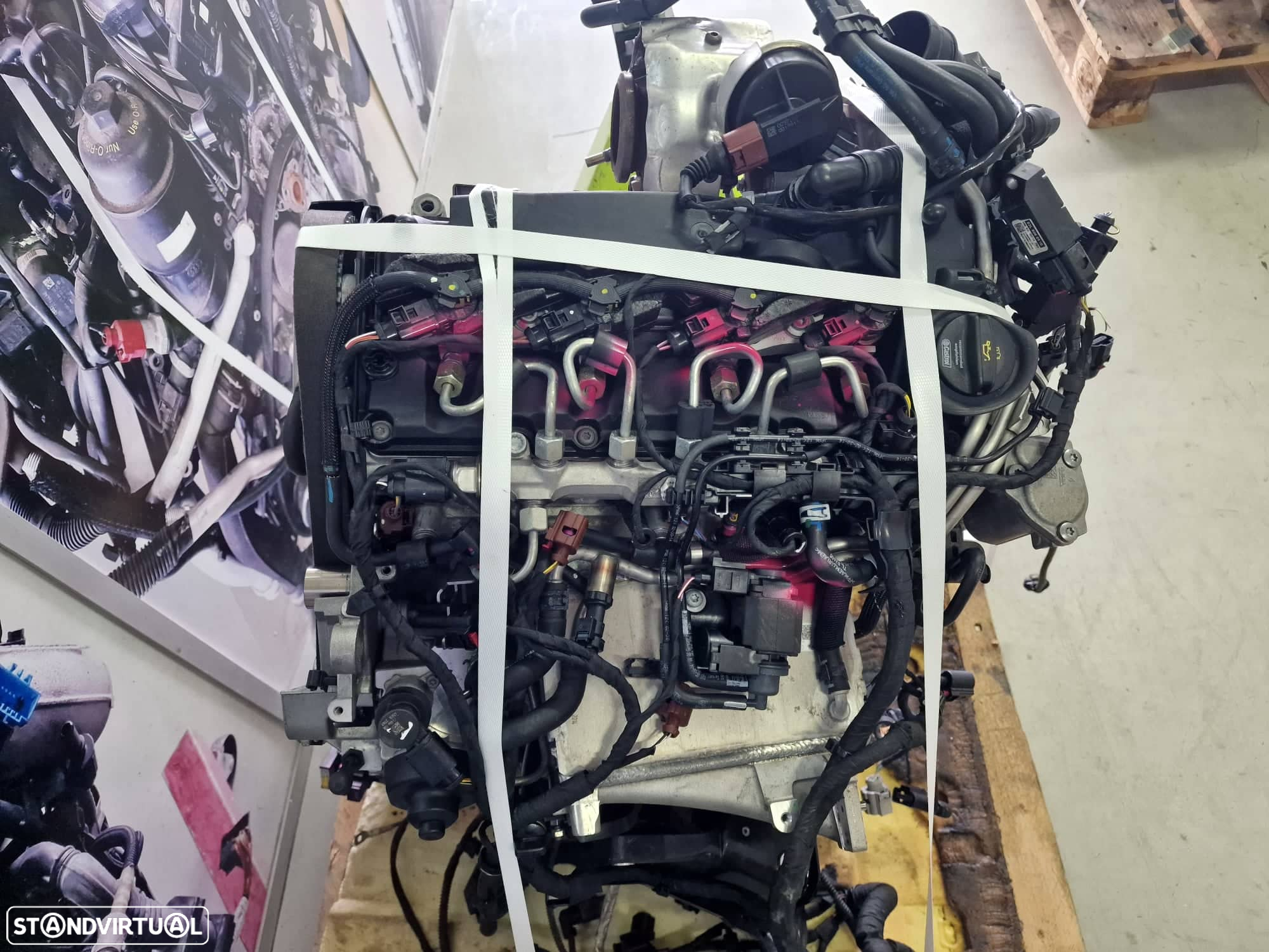 Motor Audi A3 2.0 TDI 2021 de 116cv, ref DSU - 5
