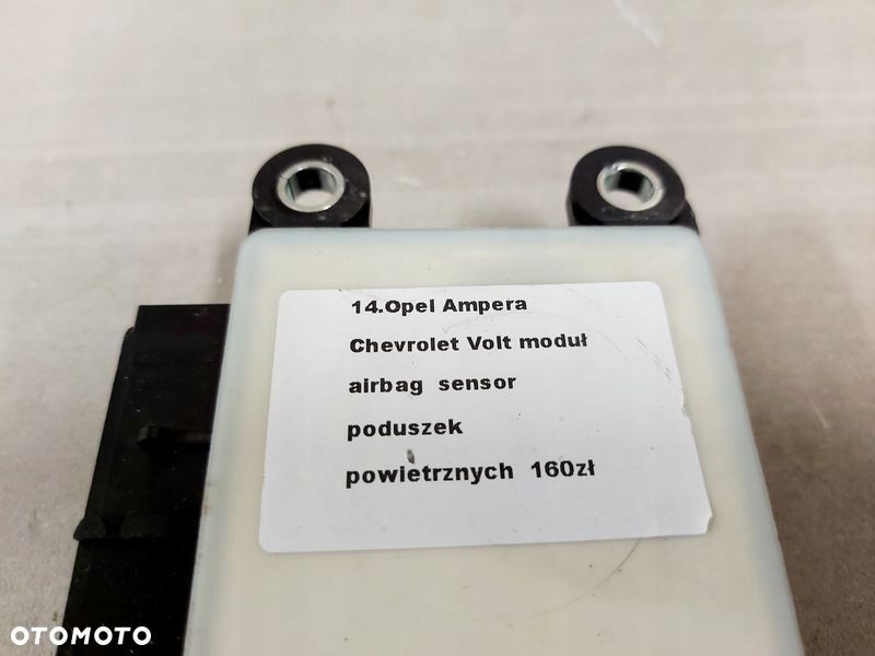 opel ampera chevrolet moduł airbag sensor poduszek powietrznych 13587452 - 3
