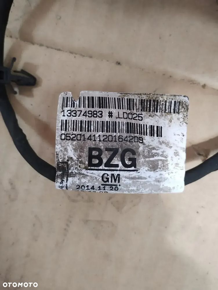 OPEL ASTRA J LIFT WIĄZKA CZUJNIKÓW PARKOWANIA 4 PDC HALOGENY 13374983 - 9
