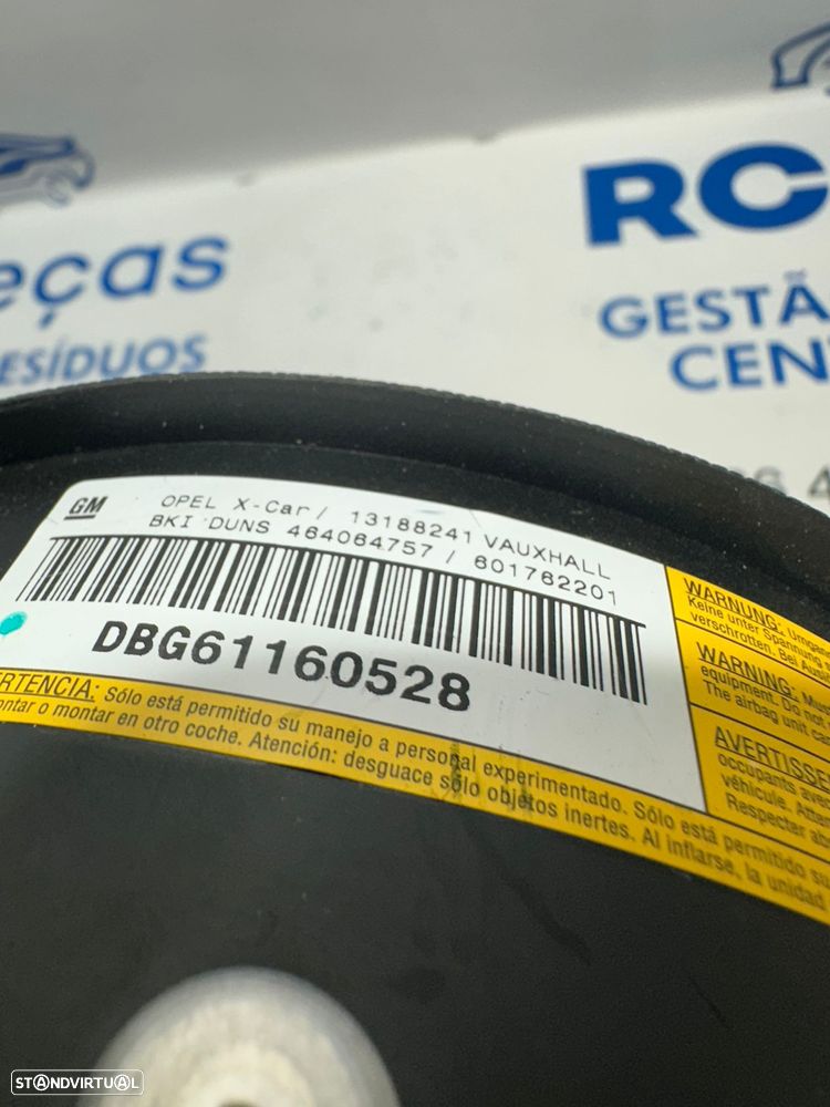 .Airbag Volante Guiador Original GM Opel 13188241 2000 - 2010 - 7