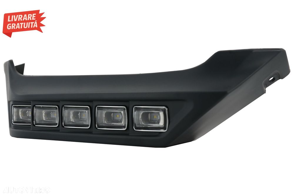 Prelungiri Bara Fata LED DRL Mercedes G-Class W463 (1989-up)- livrare gratuita - 6