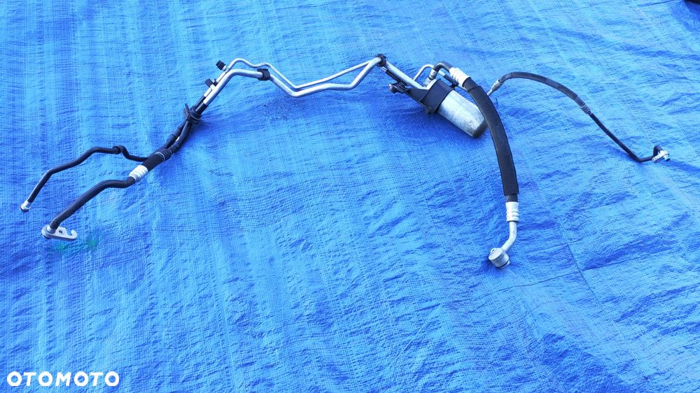 PRZEWÓD PRZEWODY OSUSZACZ KLIMATYZACJI KOMPLET AUDI A6 C6 LIFT 2.0 TDI - 1