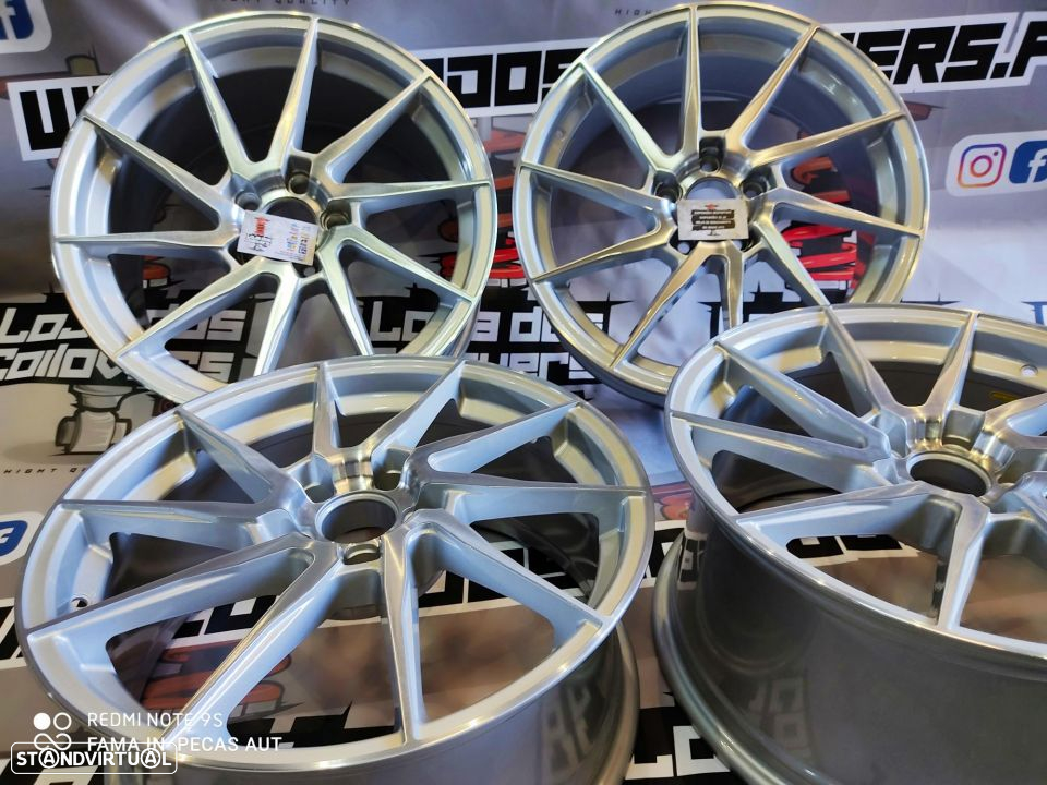 Jantes JR36 18x8J 5X112 AUDI/VW -Silver - 4
