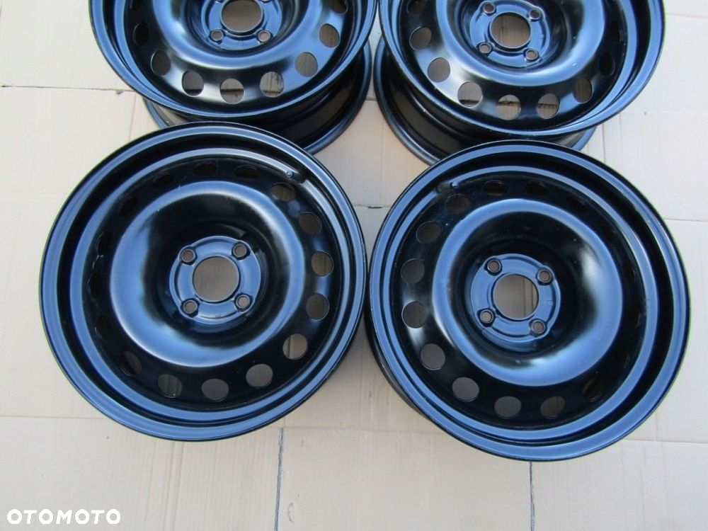 4x Felgi Stalowe 16 Peugeot 307 308 Partner II Citroen DS3 C4 C5 Berlingo II 6,5 j 4x108 ET26 piasta 65,1 mm - 5