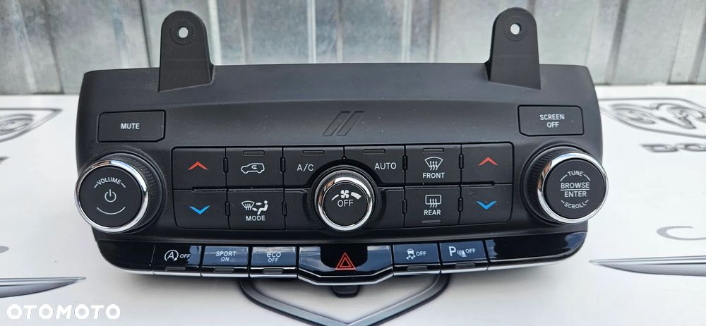 Dodge Durango III LIFT 2021-2025 Panel sterowania klimatyzacją Panel klimy AC Sterowanie nawiewem P68465666AB 68465666AB - 4