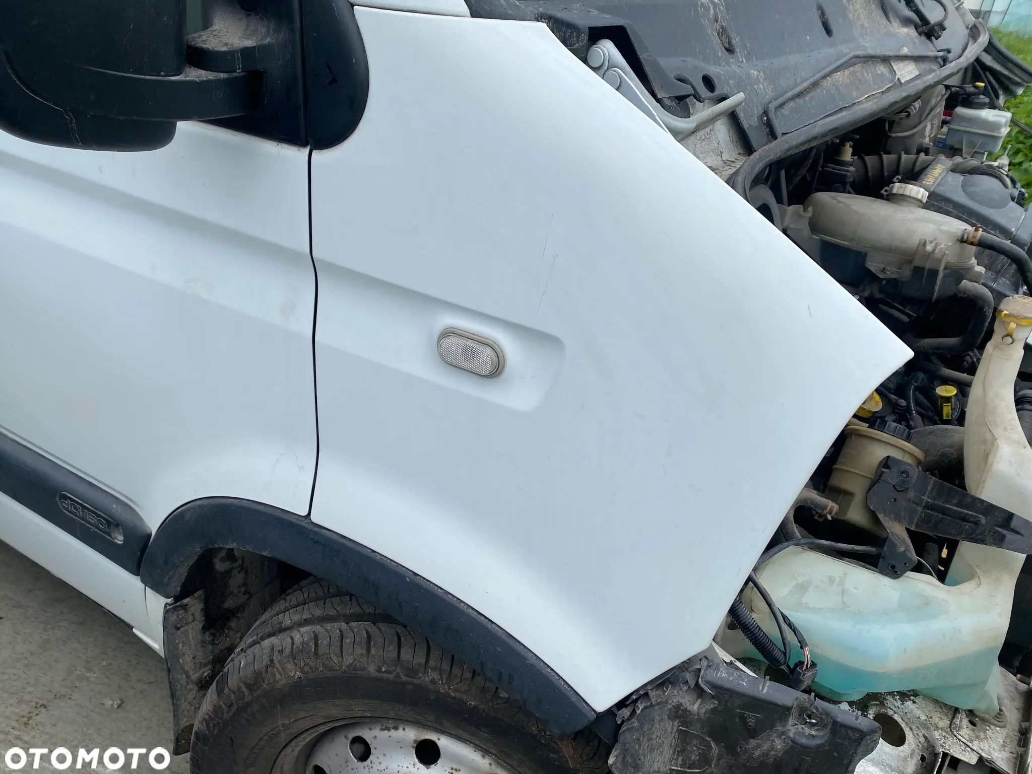 Renault MASTER II LIFT Opel MOVANO Drzwi prawy przód przednie białe - 5
