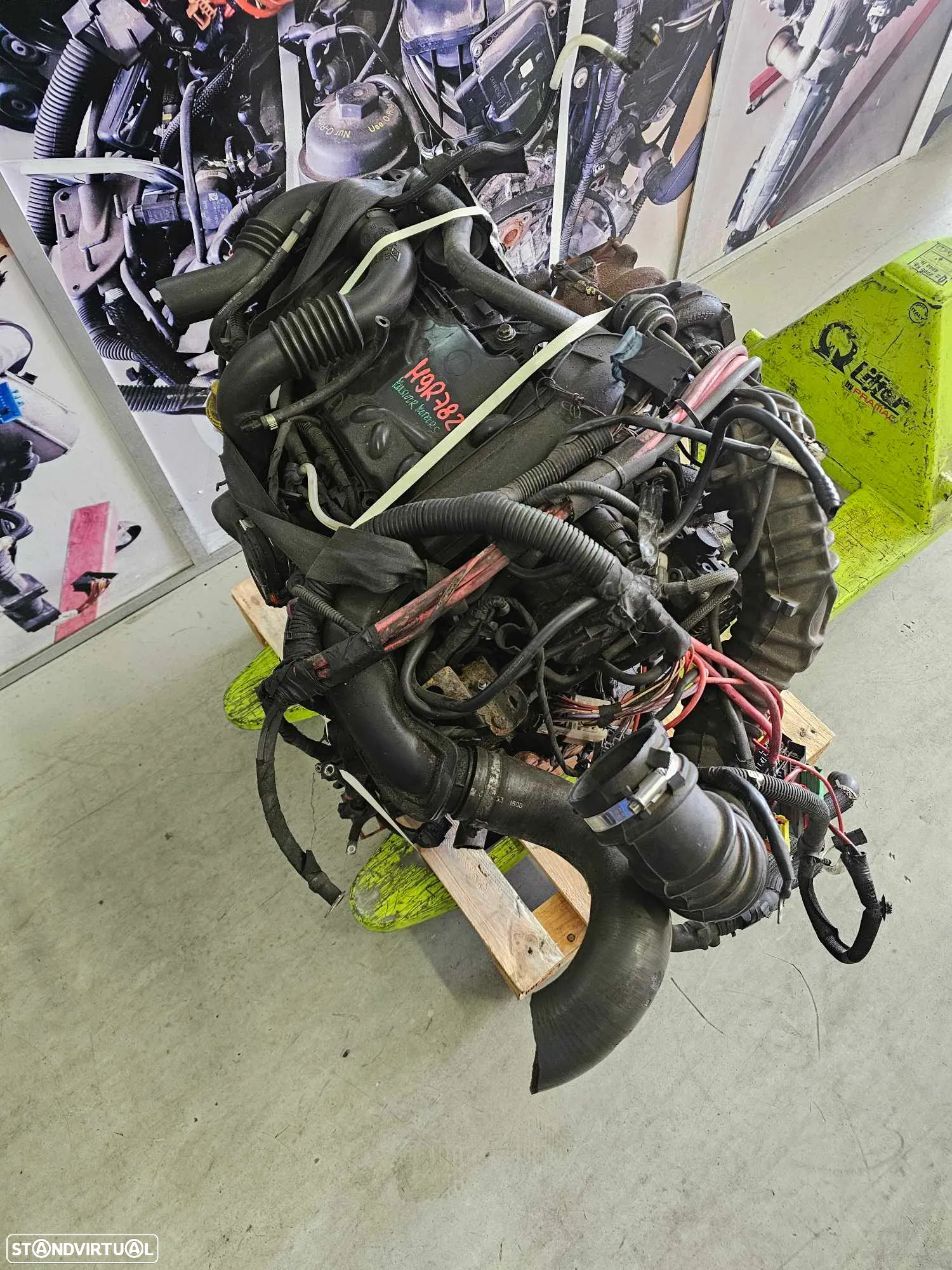 Motor Renault Traffic 2.0 dci 2008 de 90cv, ref M9R 782 - 3