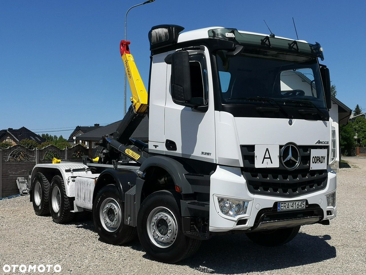 Mercedes-Benz Arocs 3251 Hakowiec 8x4 Palfinger Manual Euro 6 Niski Przebieg! - 1