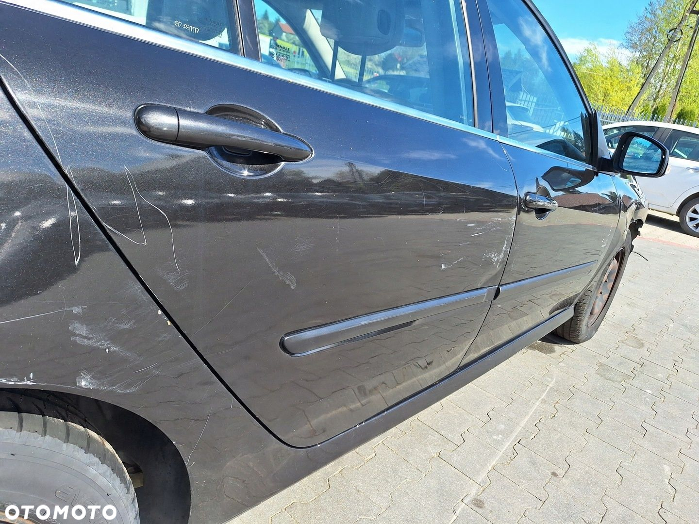 RENAULT LAGUNA 3 III 5D LIFTBACK HATCHBACK 07-15 DRZWI TYŁ PRAWE NV676 - 4