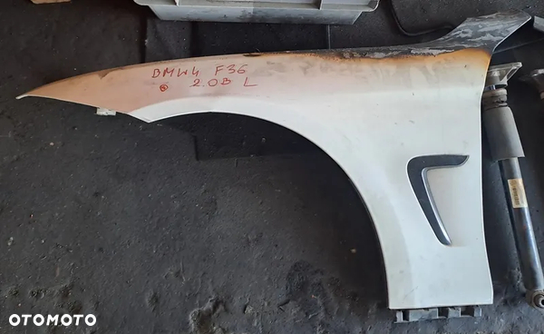 BMW 4 F36 17r BŁOTNIK LEWY PRZÓD PRZEDNI