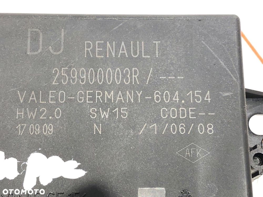 MODUŁ PDC  RENAULT GRAND SCÉNIC III (JZ0/1_) 2009 - 2022 1.4 16V (JZ0F) 96 kW [131 KM] benzyna - 4