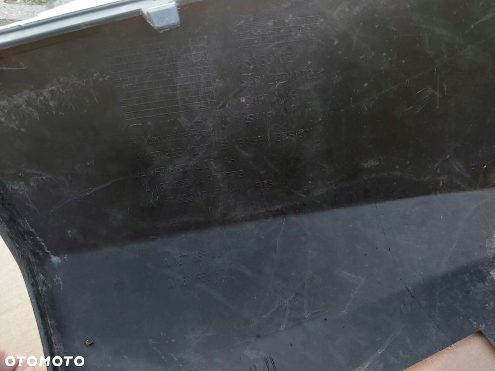 zderzak tył dyfuzor mercedes gle w167 167 amg oryginał - 11