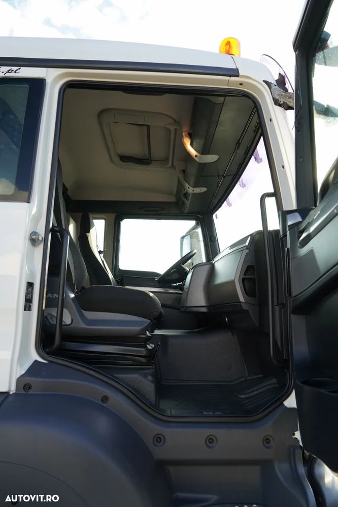 MAN TGS 26.360 / 6X2 / REMORCA AUTO + FASSI F 190A.22 / COMANDE HIDRAULICE / TROLIU / - 33