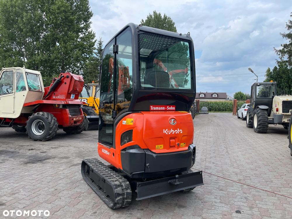 Kubota Minikoparka Kubota KX019-4 Idealny stan z Niemiec 2 łyżki 2017 ROK BRUTTO Piękna - 4