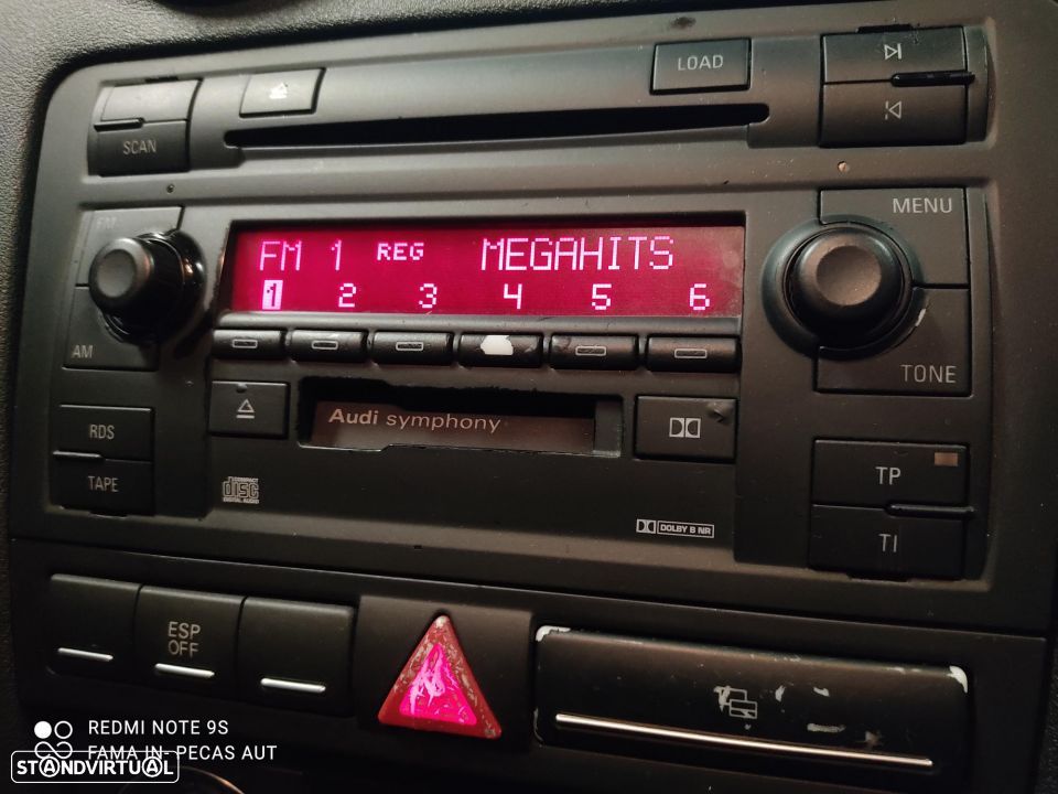 Rádio Audi Symphony - Audi A3 8P (2003-2009) - 1