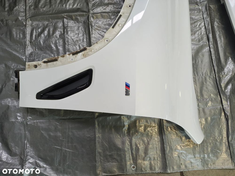 BMW X5 G05 lewy / prawy przód błotnik A96 MINERALWEISS do założenia w kolor - 11