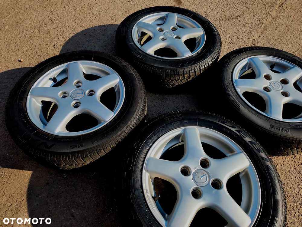 4x108 Felgi Aluminiowe Alufelgi Oryginalne 14 Koła Całoroczne Wielosezonowe FORD FIESTA MK4 mk6 MK7 PUMA COURIER KA II 2 KA+ FUSION FOCUS MK1 MAZDA 2 7mm Legnica ALU-RAD 175/65 - 4