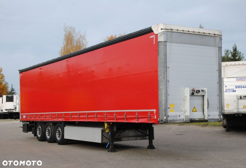 Schmitz Cargobull SCS Kurtyna / Podnoszona oś / Kosz paletowy - 2