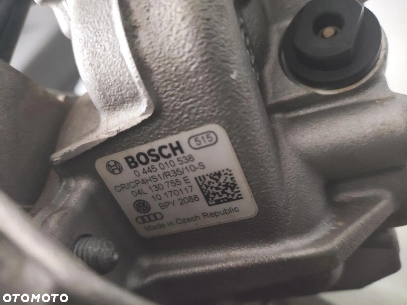 UKŁAD WTRYSKOWY POMPA WTRYSKI AUDI VW SKODA 2.0 TDI DET 190KM 04L130277AE 04L130755E - 11