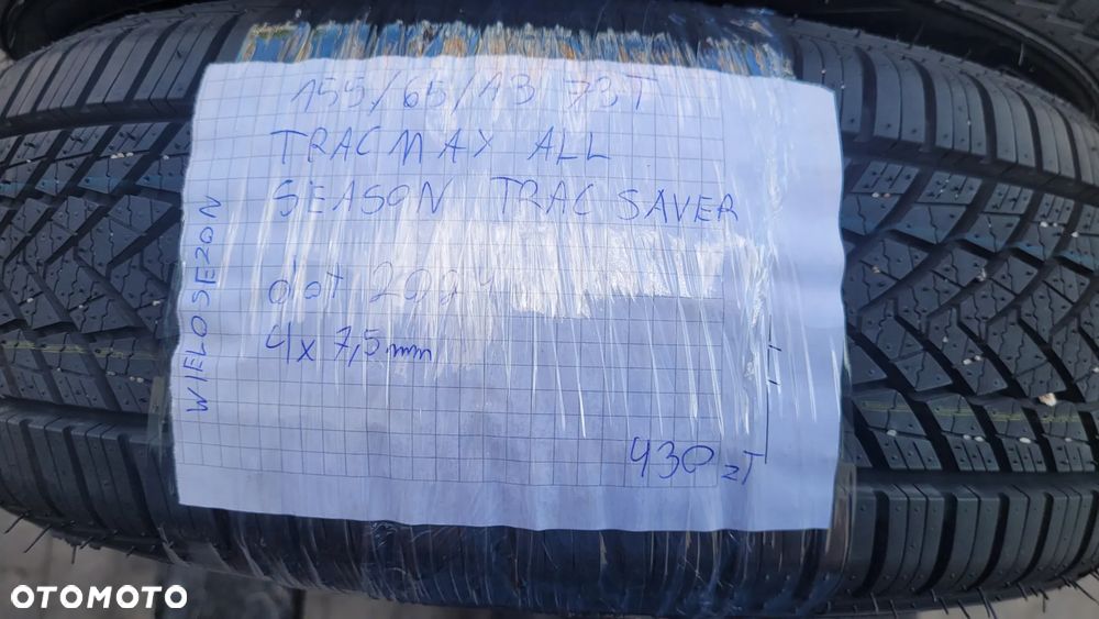 Opony wielosezonowe Tracmax All season Trac Saver 155/65/13 2024 - 6