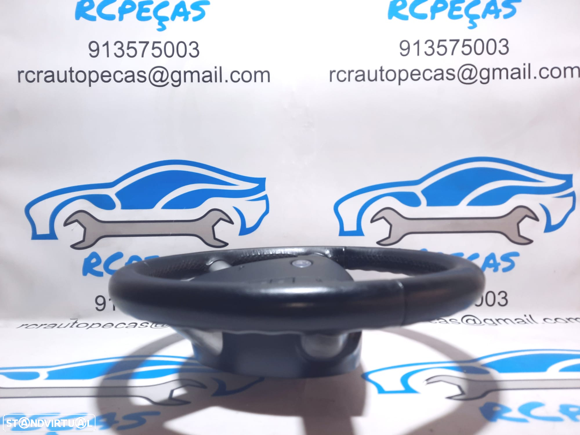 VOLANTE GUIADOR COMPLETO FORD MONDEO III 3 MK3 3S713599DCW 3S713599G PELE COMANDOS MULTIFUNÇÕES AIRBAG - 2