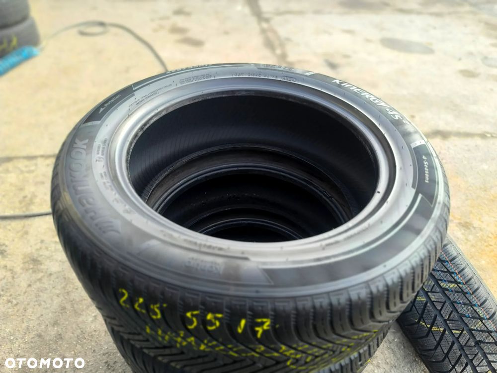 225/55R17 101W Opony Całoroczne Wielosezonowe HANKOOK KINERGY 4S2 4S 2 5,5mm Legnica ALU-RAD 22r. 225/55 - 7
