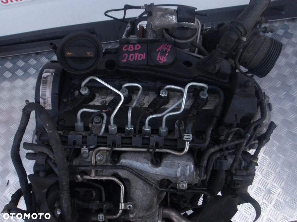 SILNIK KOMPLETNY VOLKSWAGEN GOLF VI 2.0 TDI CBD CBDC 147 TYS - 2