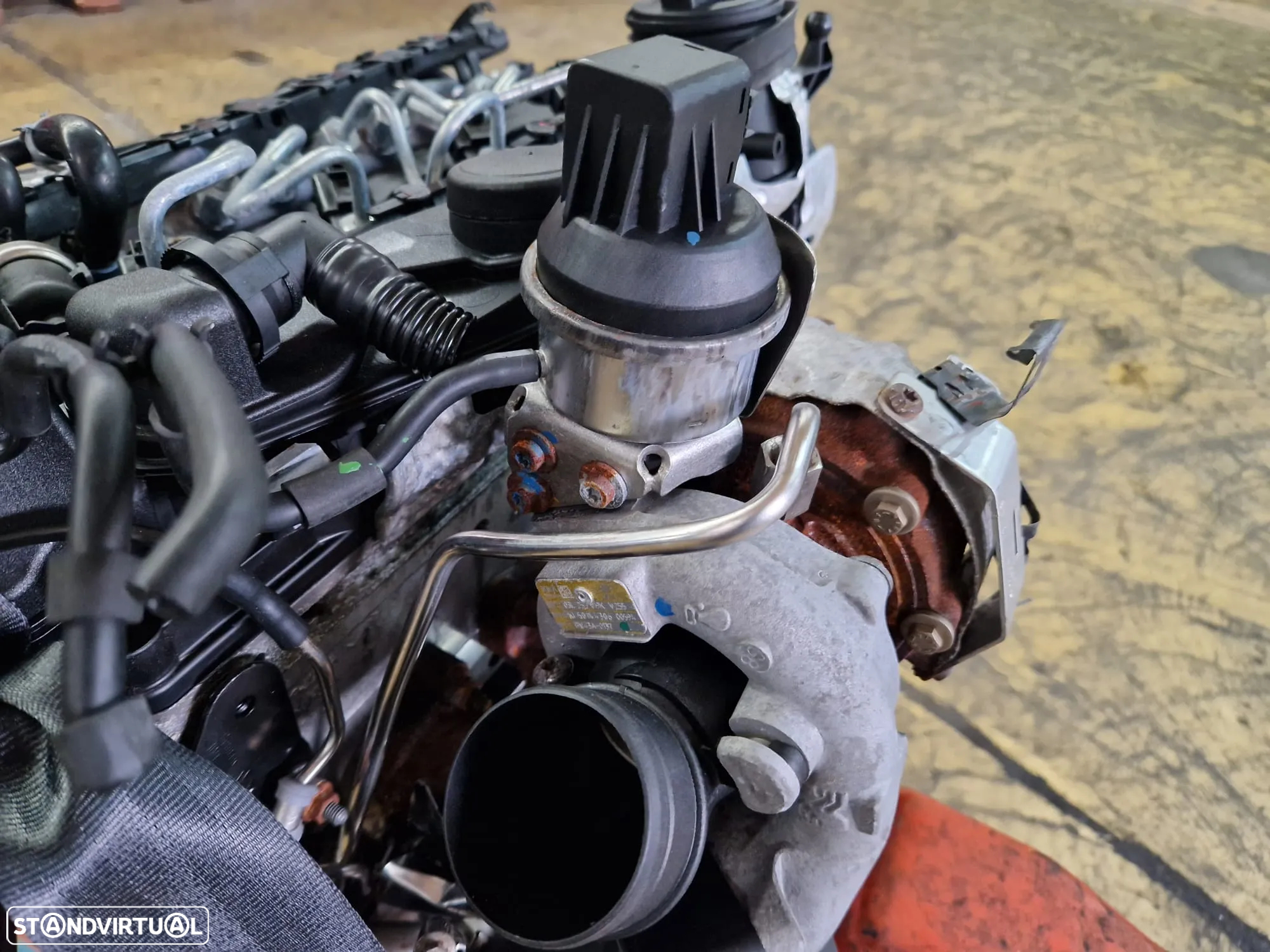 Motor usado CBB VW GOLF VI 6 2.0 TDI 170CV PASSAT JETTA TIGUAN EOS - 3