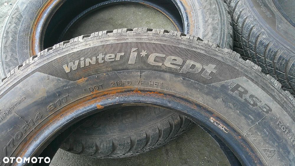 OPONY ZIMOWE 165 70 14 4SZT HANKOOK - 6