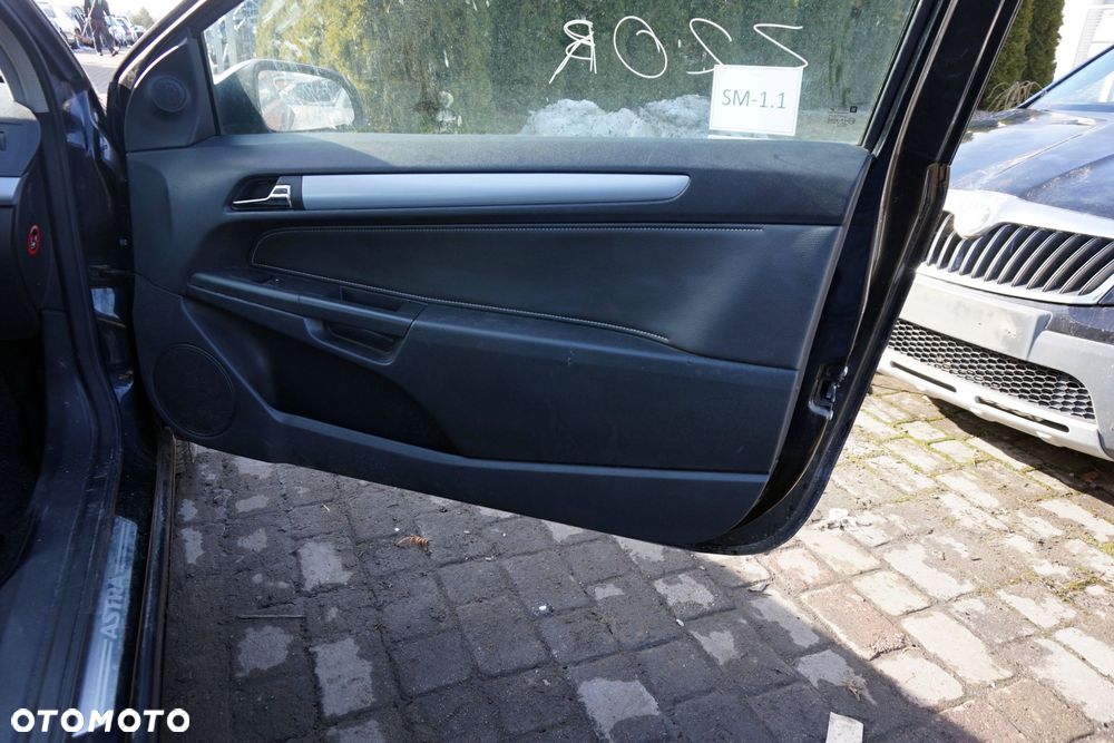 DRZWI PRZEDNIE PRAWE ASTRA III H 3D HB Z20R  CZARNY OPEL 2004-2006 - 9