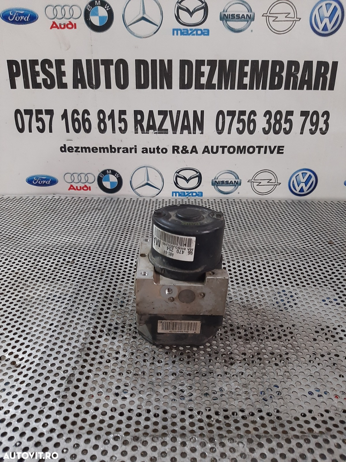Modul Pompa Unitate ABS Chevrolet Aveo Kalos An 2004-2005-2006-2007-2008-2009-2010-2011-2012 Cod 96470261 Vanduta De Firma Cu Garantie - 2