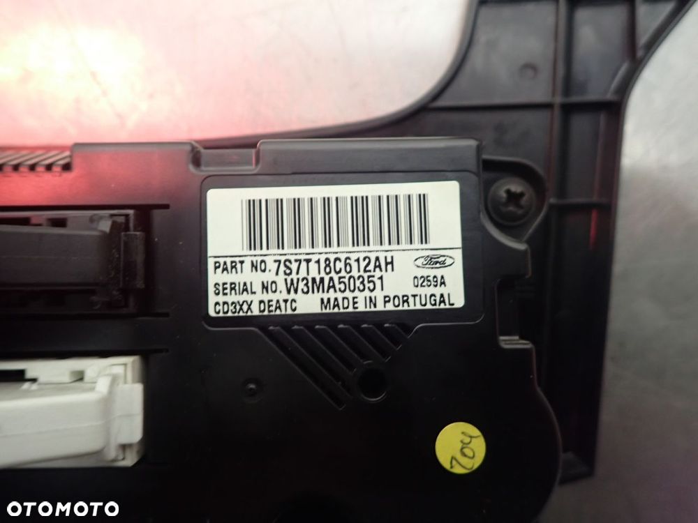 PANEL STEROWANIA NAWIEWU KLIMATYZACJI FORD MONDEO MK4 - 3